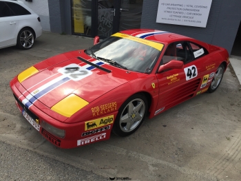 Race wrap Ferrari